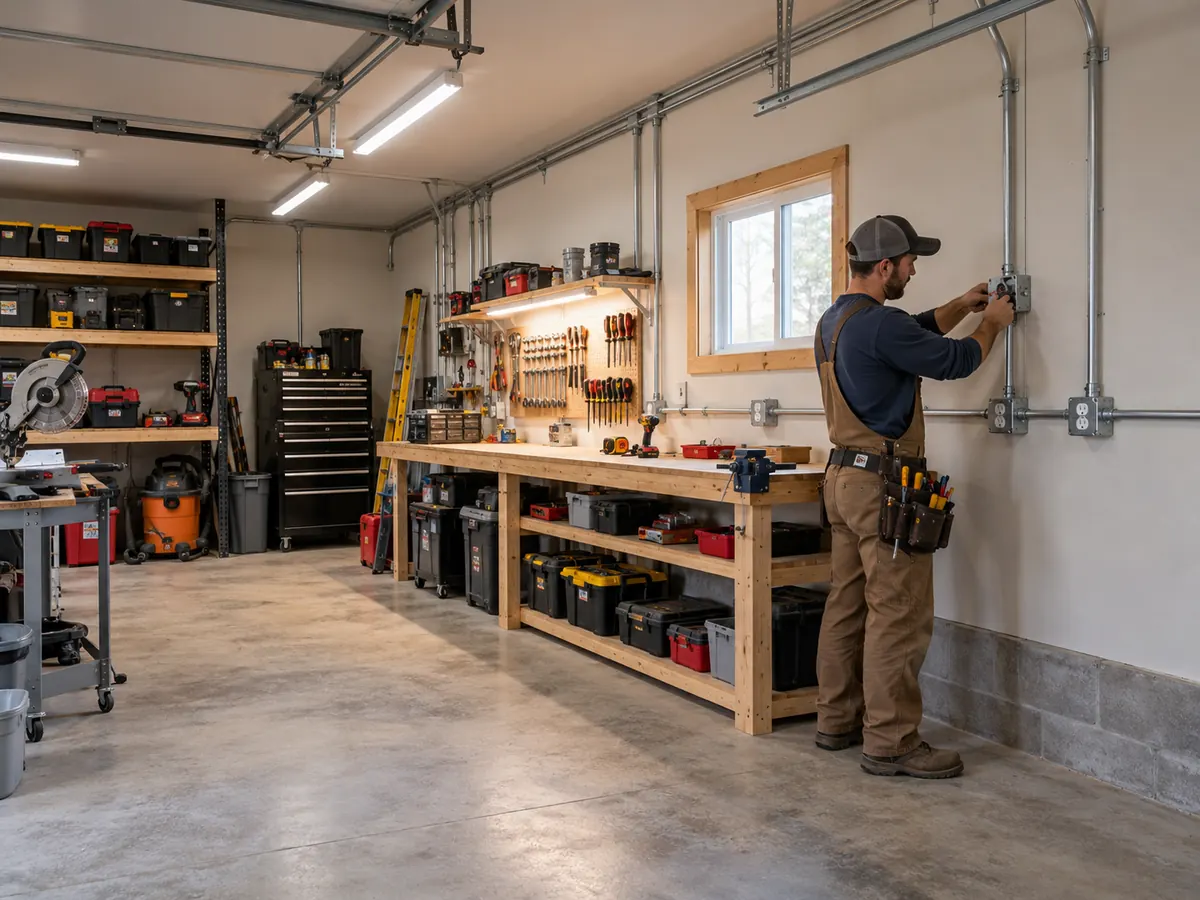 Garage and Workshop Wiring