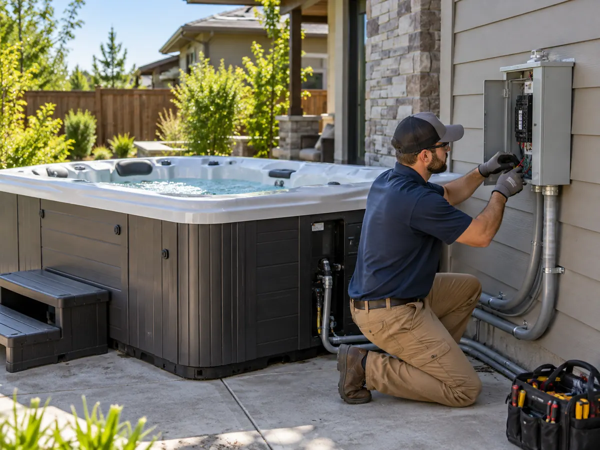 Hot Tub Electrical Installation