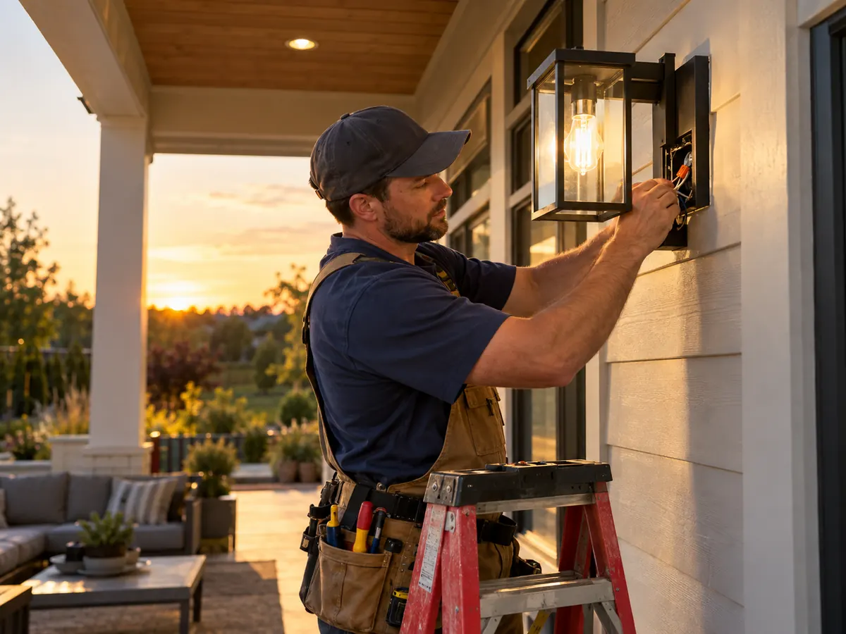 Outdoor and Landscape Lighting Installation