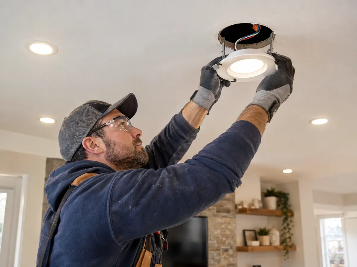 Recessed Lighting Installation