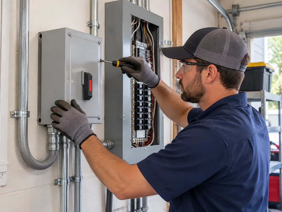 Generator Transfer Switch Installation